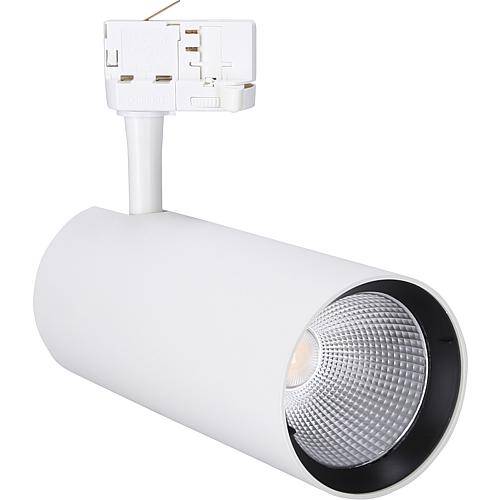 3-Phasen-LED-Strahler 40°, 30W 3000K, weiß 707107