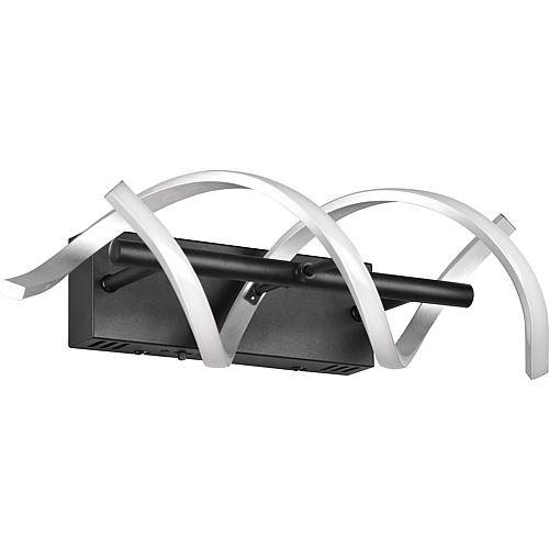 LED-Wandleuchte 'Sequence' aluminium 22W 241810205