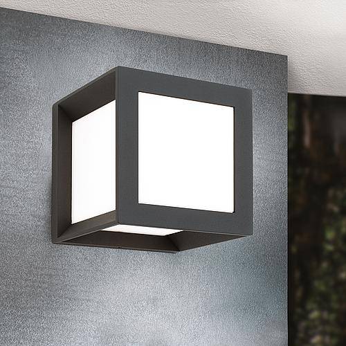 Wandleuchte IP44 anthrazit AL 11-1208