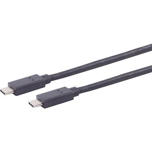 USB Kabel 3.2, USB Typ C auf USB Typ C, schw., 2m 13-48035