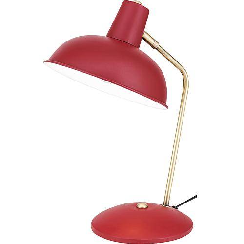 Tischleuchte Retro LA 4-1190 rot/Patina