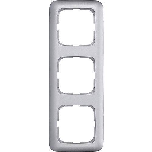 KLEIN SI-Rahmen 3-fach silber matt K2513/80