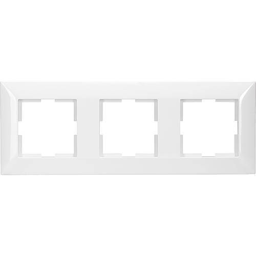 Meridian Standard 3-fach Rahmen reinw. 92522203