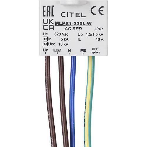 CITEL MLPX1-230L-W T2+3 f Leuchtenmast SK1+2, IP67