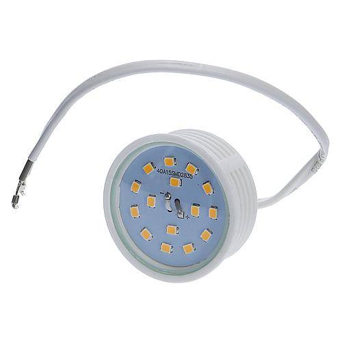 GreenLED Modul-DIM 15SMD 110° 5W 390lm/120° 3000K 3836 - (nur für Betrieb MIT Dimmer geeignet !)