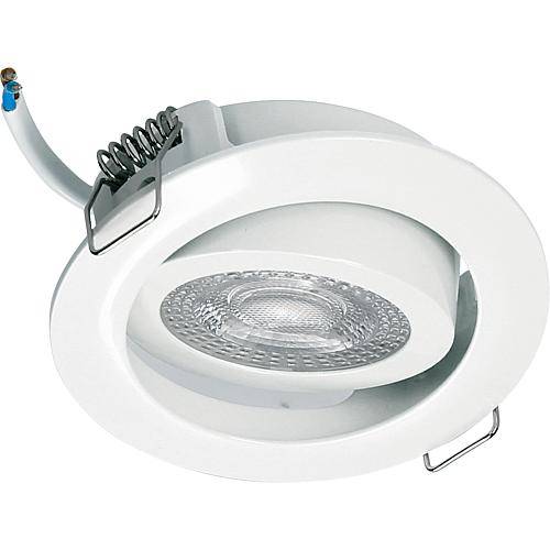 LED-Einbaustrahler weiß 3000K 5W dim., DF-9243-4 0150924341