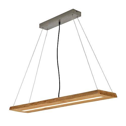 LED Pendelleuchte Brad in Braun 27w 3000lm