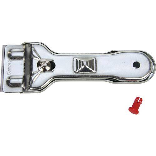 Edelstahl-Schaber mit Klinge