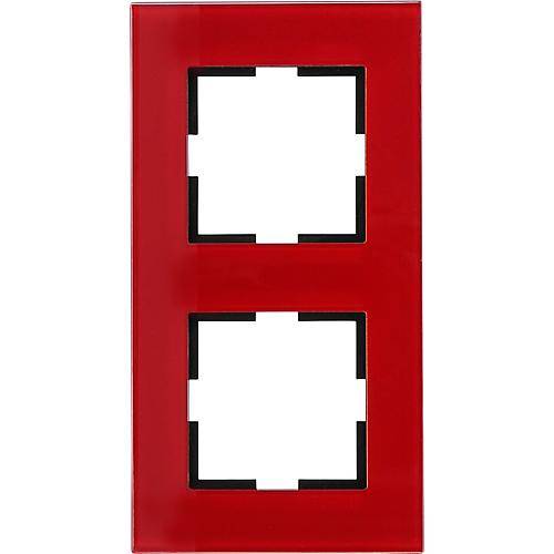 Panasonic Acrylglasrahmen 2-fach rot 92190032-DE
