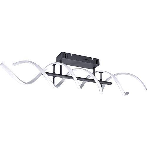 LED-Deckenleuchte 'Sequence' aluminium 41W 641810205