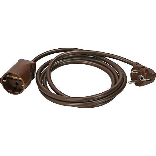 EGB Verlängerung 3x1,5 braun 2 m