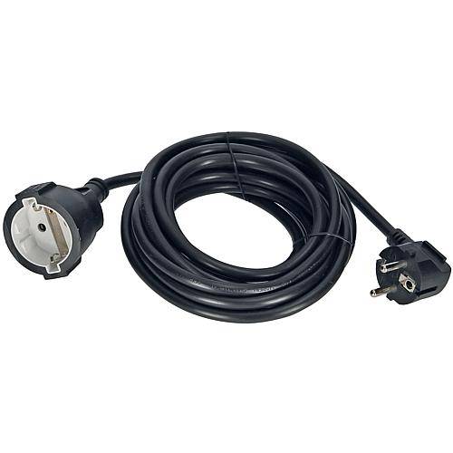 EGB Verlängerung H05VV-F 3G1,5mm² 5m schwarz