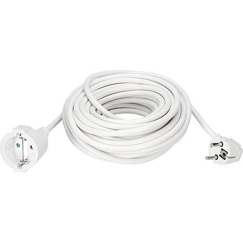 EGB Verlängerung H05VV-F3G1,5mm² 15m reinweiß