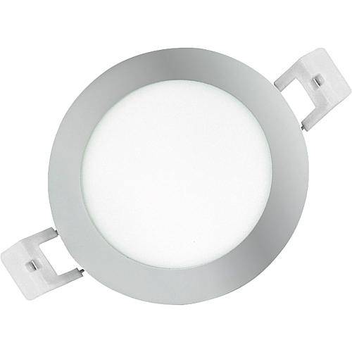 EGB LED Einbau-Panel, CCT-DIM, 3W, silber, rund 3000/4000/5000K - 180/210/180lm