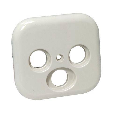 KLEIN SI-Zentralscheibe f.Antennendose 3-fa. weiß K1743/12