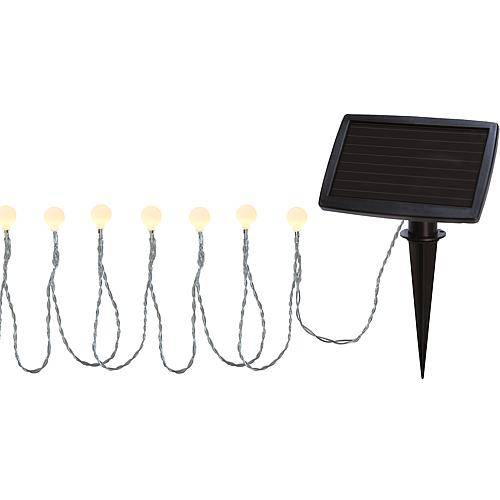 LED-Solar-Lichterkette 'Balls White' 20flg. 477-58
