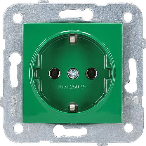 EGB Schukosteckdose grün 90961808-DE