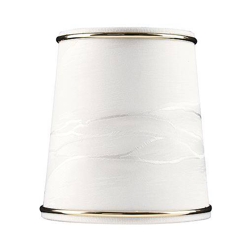 Textilschirm weiß D100mm 4401