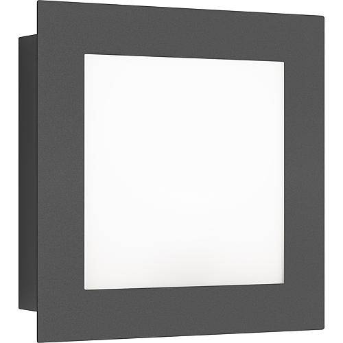 LED-Wandleuchte graphit 3000K 12W IP44 3007LED