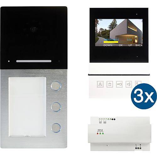 EGB Villa 3 Familien AP Set Basic