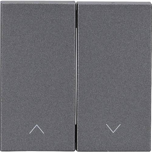 Karre Wippe Jalousie-Taster anthrazit/fume / 92510816