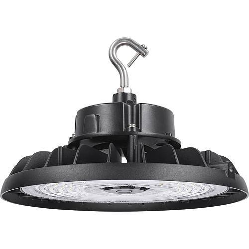 GreenLED High-Bay 'High-Impact' IP65 120W 3000K IK08, dimmbar 1-10V, Abstr.< 90°