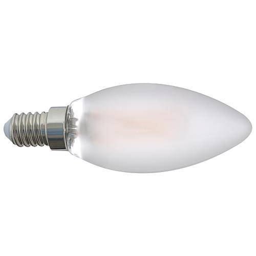 EGB Filament Kerzenlampe matt E14 6W 790lm 2700K