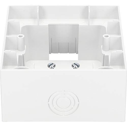 Meridian Standard 1fach Aufputzgehäuse reinweiß 92522209