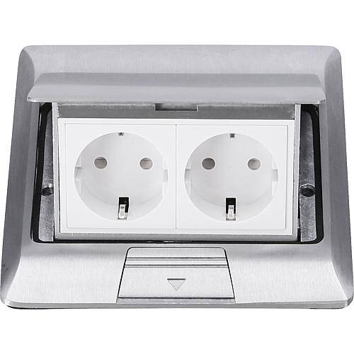 KLEIN Einbaudo.versenkbar 2-f.KBODO4/266 Edelstahlguss 133299