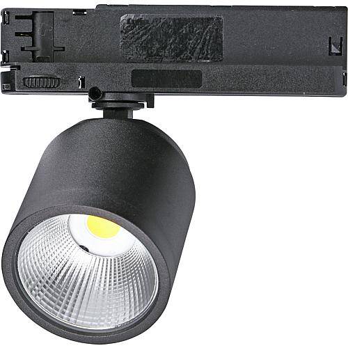 3-Ph.-LED-Strahler CASA 24°, 6,5W 3000K, schwarz 61318A