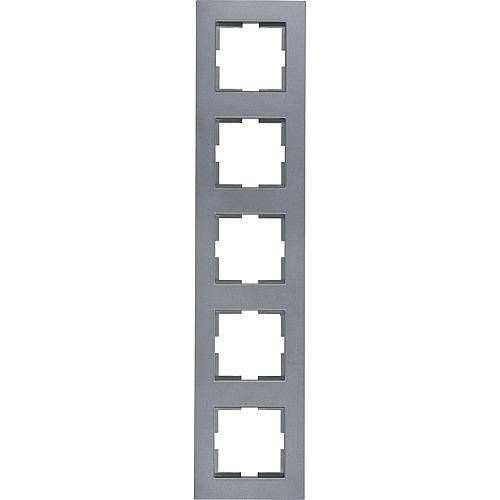 Karre Abdeckrahmen 5-fach anthrazit/fume 92180645 / 92511945