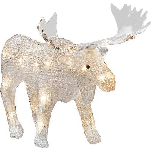 LED Acryl Elch 24 ww LED außen 6225-103