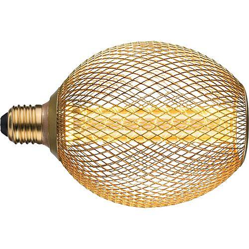 LED MG Globe messing Spiral E27 200lm 4,2W 1800K