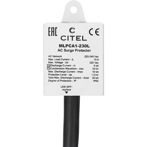 CITEL MLPCA1-230L T2+3 fr Leuchtenmast SK1, IP65