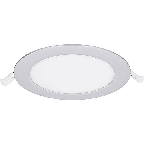 EGB LED Einbau-Panel CCT 10W, rund Ø175mm, silber (Lieferung ohne Netzgerät - optional wählbar)