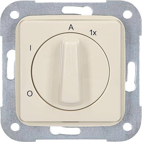 Außenlichtschalter f. Serie SI cremeweiß