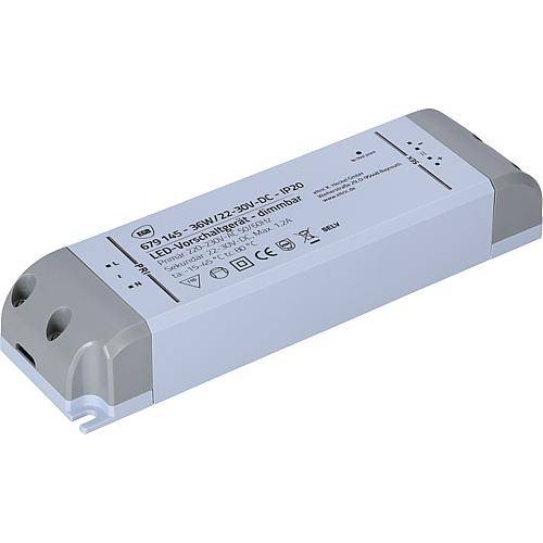 EGB dimmb. Netzgerät zu EGB-Panels 32-40W, 1200 Ausgangsstrom sekundär 1200mA