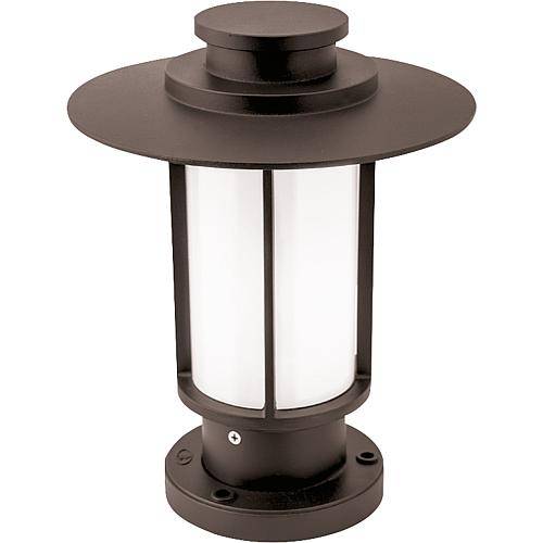 Sockelleuchte IP54 AL 11-1180 Mokka