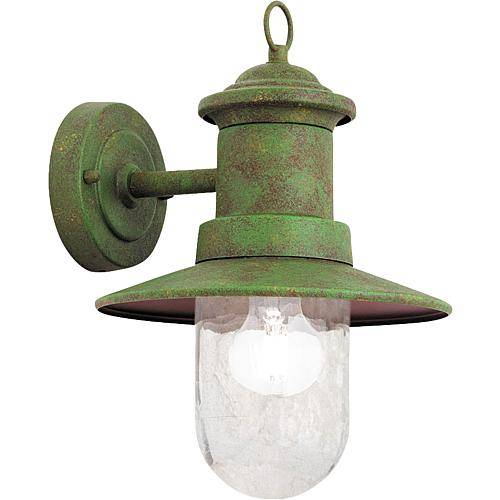 Wandleuchte Vintage/grün IP44 AL 11-1205