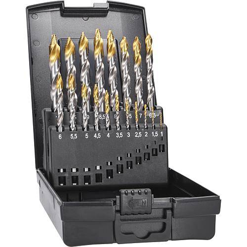 Spiralbohrer-Set Advancedline 19 tlg. 74561