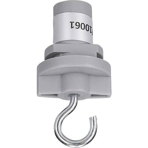 Aufhänge-Halter mit Haken, grau 710061