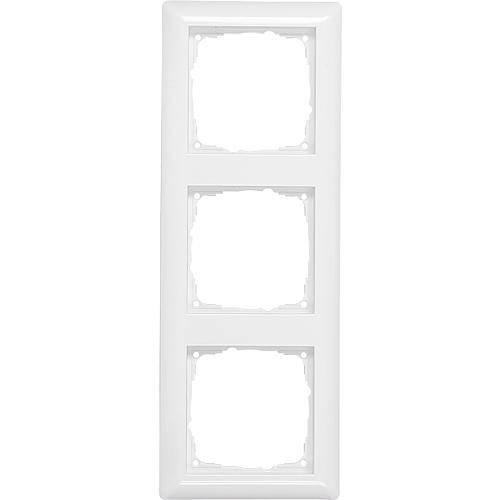 V55 Abdeckrahmen 3-fach reinweiß