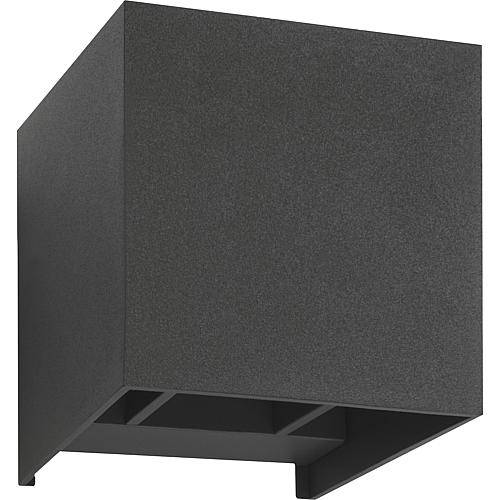 LED Wandleuchte in Graphit 6W 980lm IP54