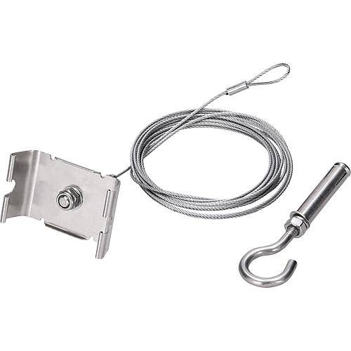 Seilabhängung-Set, 3m für EGB LED-Lichtband (Inhalt: 1 Stück)