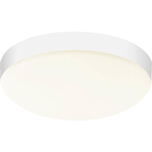 LED-Sensor-Kunststoffleuchte weiß IP20 3000K 21W 70-400281 mit BWM (D2800 PP) D2800 MS