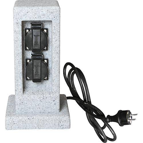 Energie-Säule IP44 2-fach 5111