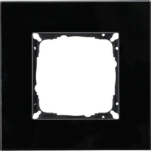 V55 Glasrahmen 1-fach schwarz