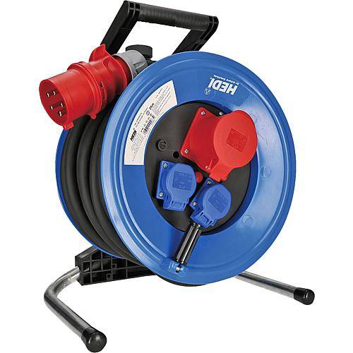 HEDI Drehstrom-Kabeltrommel K3D2532T4 'Professional Plus 320' H07RN-F 5G4,0 25m