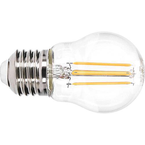 Sigor LED-Filament Tropfen E27 4,5W klar 470lm 6112801 / 6135501