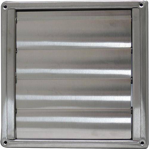 Edelstahl-Verschlussklappe 100mm 9801367